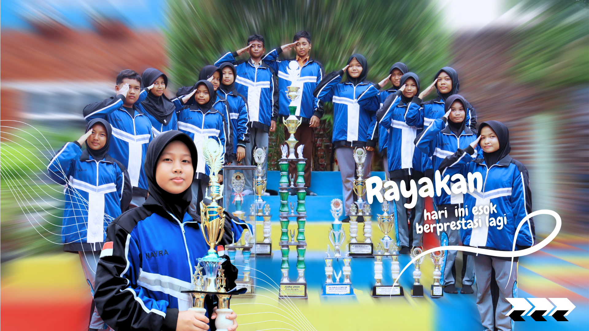 Paskibra SMP Nur Ihsan Raih 10 Prestasi dalam Event Enerjik Tema Paskibra Se-Sumatera–Aceh
